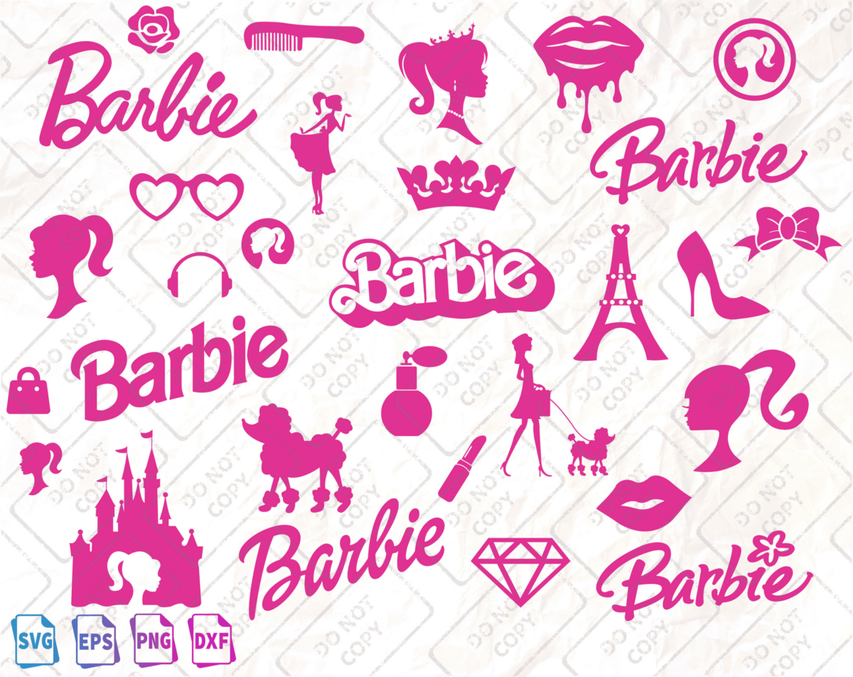 30 Barbie Svg Bundle, Barbie Birthday Svg, Barbie Svg File, Barbie
