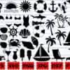 48 Summer Svg Bundle Summer Silhouette Beach Svg Bundle Beach Pyyc8 100x100