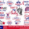 4th of july svg bundle usa flag svg independence day fourth of py7wb