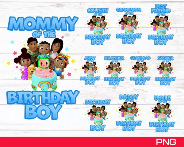 African American Cocomelon, Birthday Boy Cocomelon Png, Cocomelon