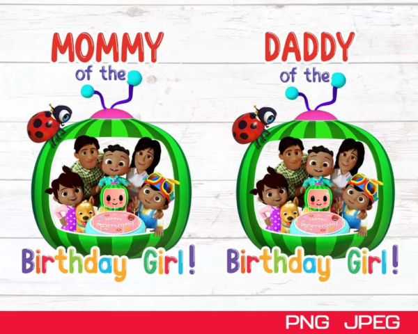 African American Cocomelon, Birthday Girl Cocomelon Png, Cocomelon