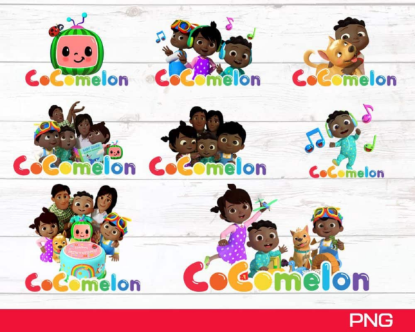 African American Cocomelon, Cocomelon Family Logo, Cocomelon Kids