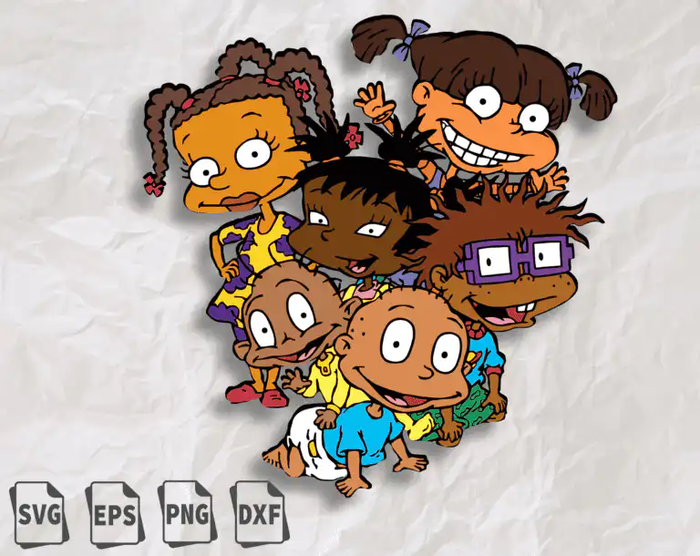 African Rugrats Svg Bundle