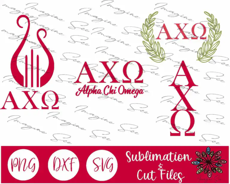 Alpha Chi Omega Bundle Svg