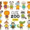 Animals Clipart Jungle Animals Svg Set Safari Animals Svg Forest Vevkq 100x100