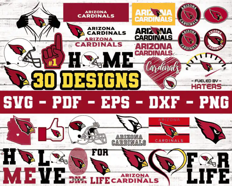 Arizona Cardinals Svg Bundle