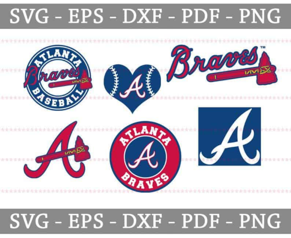Atlanta Braves Svg Bundle, Atlanta Braves Cut Files, Atlanta Braves