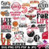 Atlanta Hawks Svg, B1, Hawks Svg, Atlanta Hawks, Hawks Clipart, Nba