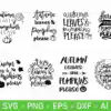 Autumn Leaves And Pumpkins Please Svg Eps Dxf Ai Png Files For Uu8es 100x100