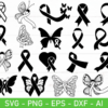 awareness ribbon svg bundle awareness ribbon svg butterfly breast ehwbd