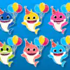Baby Shark Party Hats And Balloons Svg Bundle Baby Shark Png Clipart 9qser 100x100