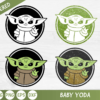 baby yoda svg baby yoda clipart star wars cut file disney yoda svg k952l