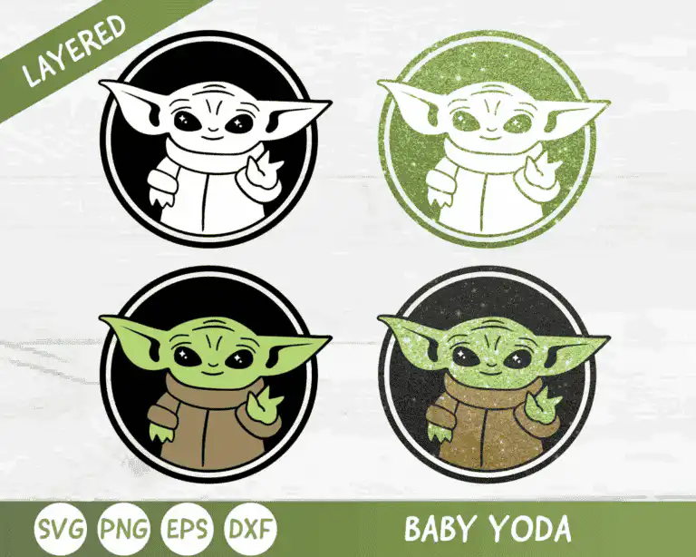 Baby Yoda Svg