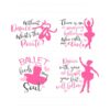 Ballet Svg Ballerina Svg Girls Ballet Pointe Svg Dance Svg Png Dxf