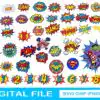 Bang Boom Blast Svg Bundle