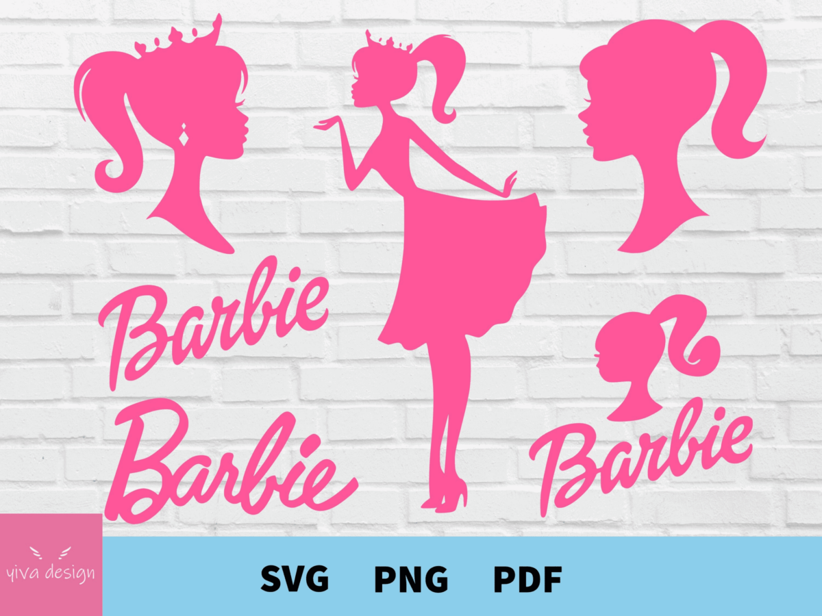 Barbie Svg, Barbie Logo Svg, Barbie Doll Fashion Logo Bundle, Barbie