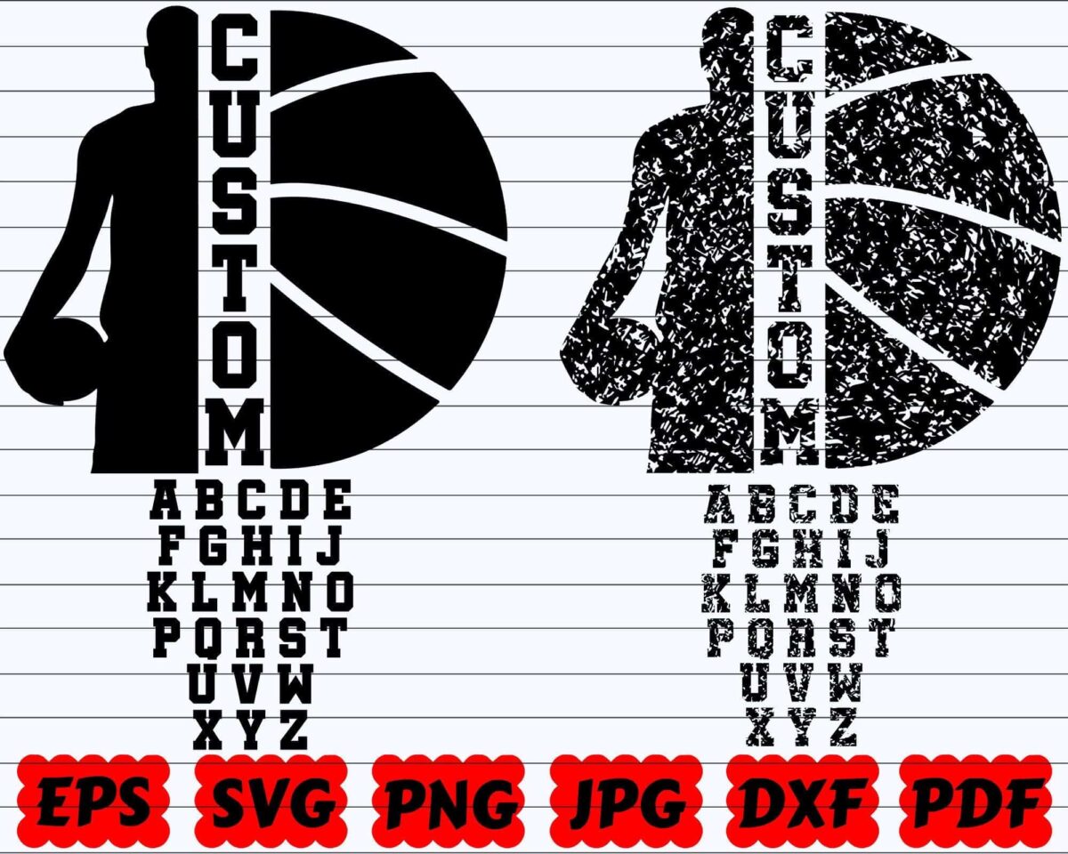 Basketball Custom Svg, Custom Basketball Svg, Custom Svg, Basketball