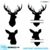 deer-head-split-monogram-deer-head-name-elk-head-monogram-svg-deer