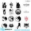 16-the-witcher-svg-bundlesilhouette-cut-filesclipartsvg-files