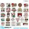Christmas Santa Claus Reindeer Bundle PNG christmas-santa-claus-reindeer-bundle-png-sublimation-designs