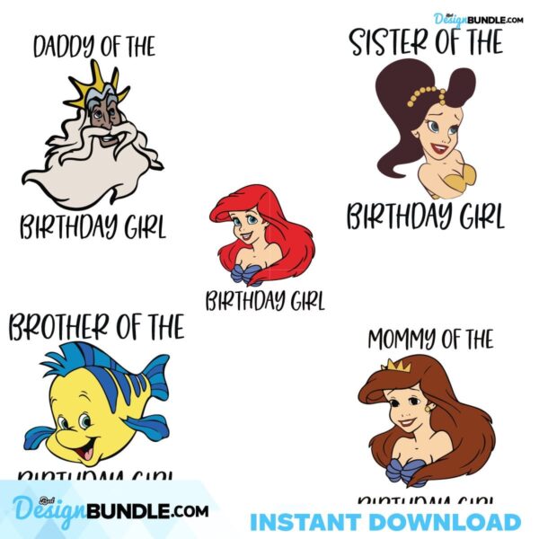 the-little-mermaid-birthday-svg-bundle-ariel-svg-birthday-girl-svg