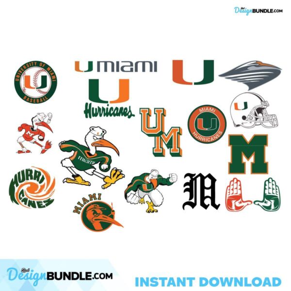 university-of-miami-college-football-bundle-um-hurricanes-college