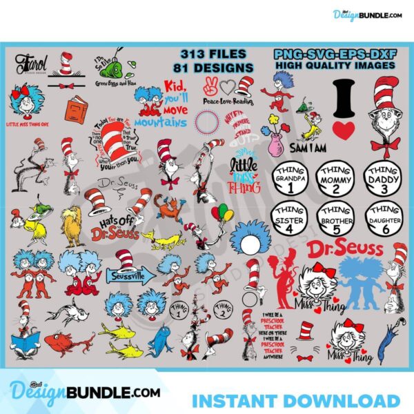 81-designs-dr-seuss-svg-bundle-cat-in-the-hat-png-clipart-vector