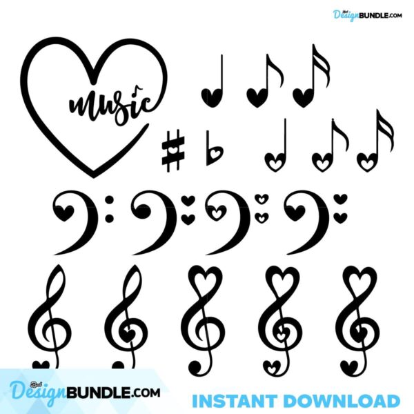 save-18-musical-love-notes-svg-bundle-music-svg-heart-svg-music-cut-diy-crafts-svg-files-for-cricut-instant-download-file