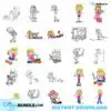 bundle-25-cartoon-svg-bundle-silhouette-cut-files-clipart-svg
