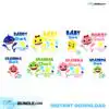 Family Shark Bundle SVG family-shark-bundle-svg-baby-shark-svg-doo-doo-doo-svg-mommy
