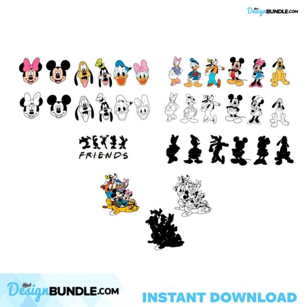mickey-and-friends-svg-bundle-disney-characters-clipart-mickey