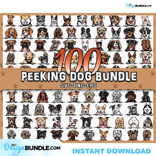 100-peeking-dog-bundle-dog-head-bundle-clipart-dog-puppy-pets