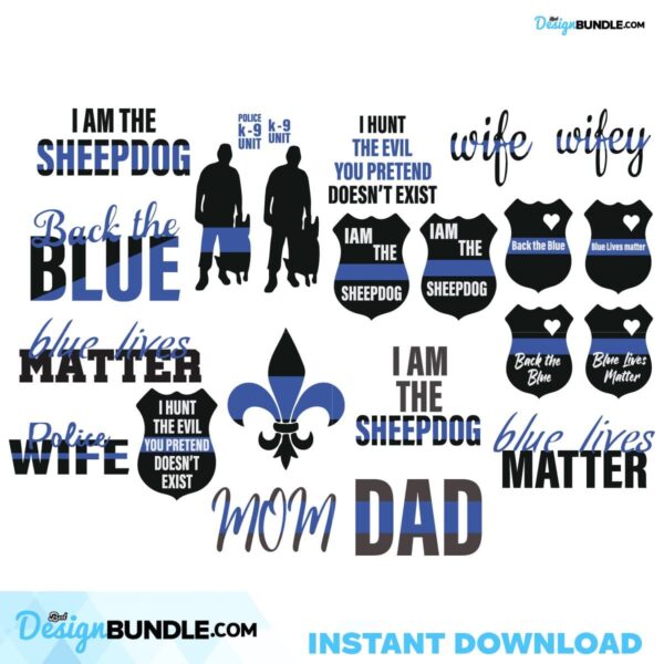 police-svg-bundle-svg-cricut-file-mom-svg-blue-lives-matter-svg