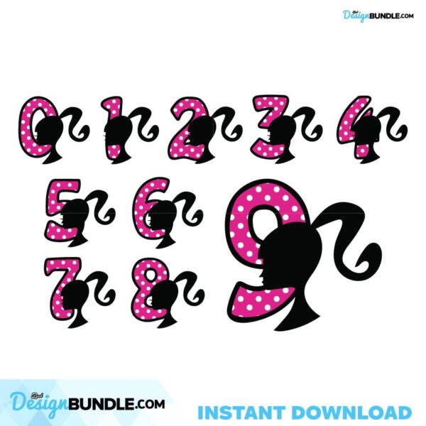 birthday-number-barbie-svg-bundle-svg-svg-files-svg-cricut