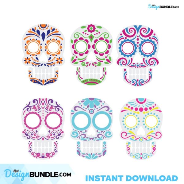 mandala-sugar-skull-svg-bundle-sugar-skull-halloween-svg-halloween