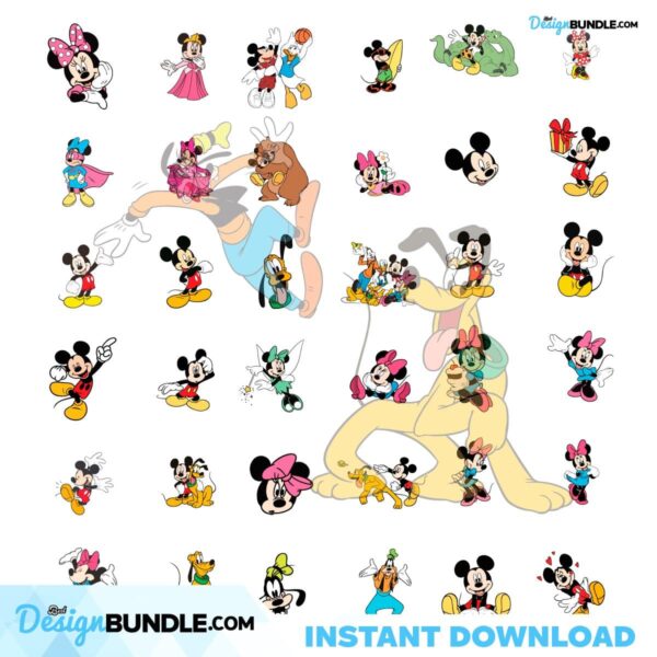 mickey-cartoon-bundle-svg-cutting-file