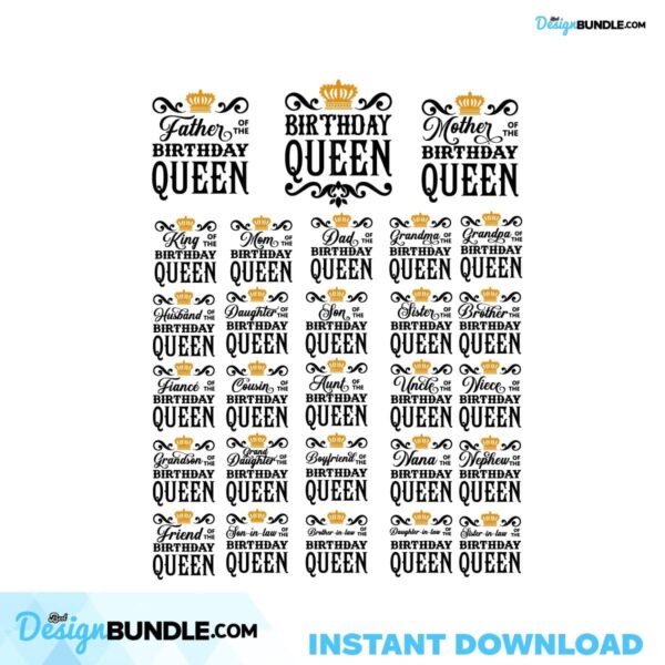 birthday-queen-svg-bundle-birthday-woman-girls-family-svg