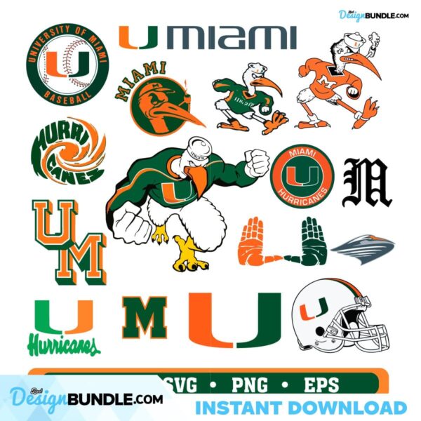 university-of-miami-college-football-bundle-um-hurricanes-college