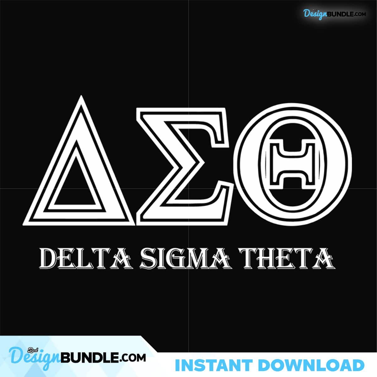 Delta Sigma Theta Sorority SVG Files For Silhouette, Files For Cricut ...