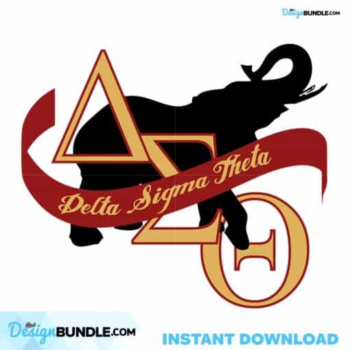 Delta Sigma Theta Sorority SVG Files For Silhouette, Files For Cricut ...