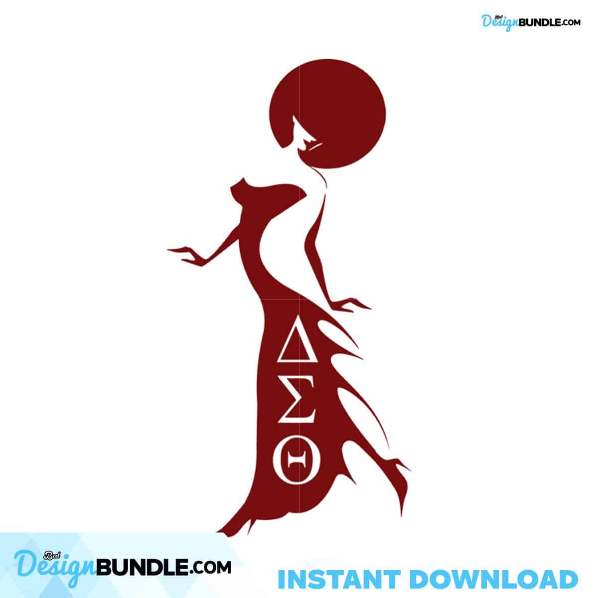 Delta Sigma Theta Sorority SVG Files For Silhouette, Files For Cricut ...