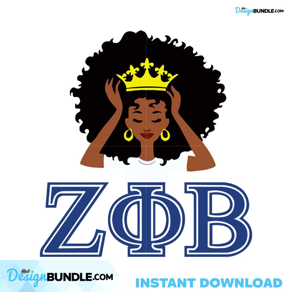 Zeta Phi Beta SVG Files For Silhouette, Files For Cricut, SVG, DXF, EPS ...