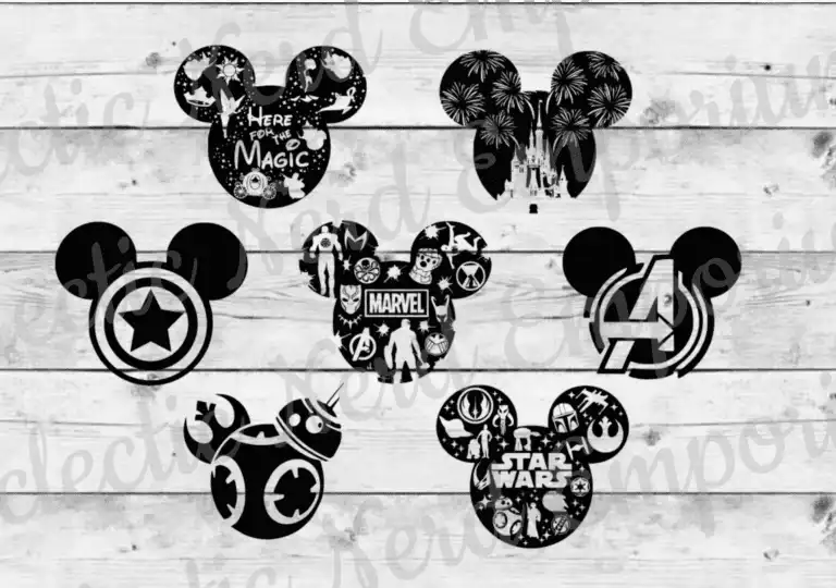 Big Mouse Ears Bundle Svg