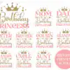 Birthday Princess Svg Bundle Mom Of The Birthday Princess Dad Of Oa9ef 100x100
