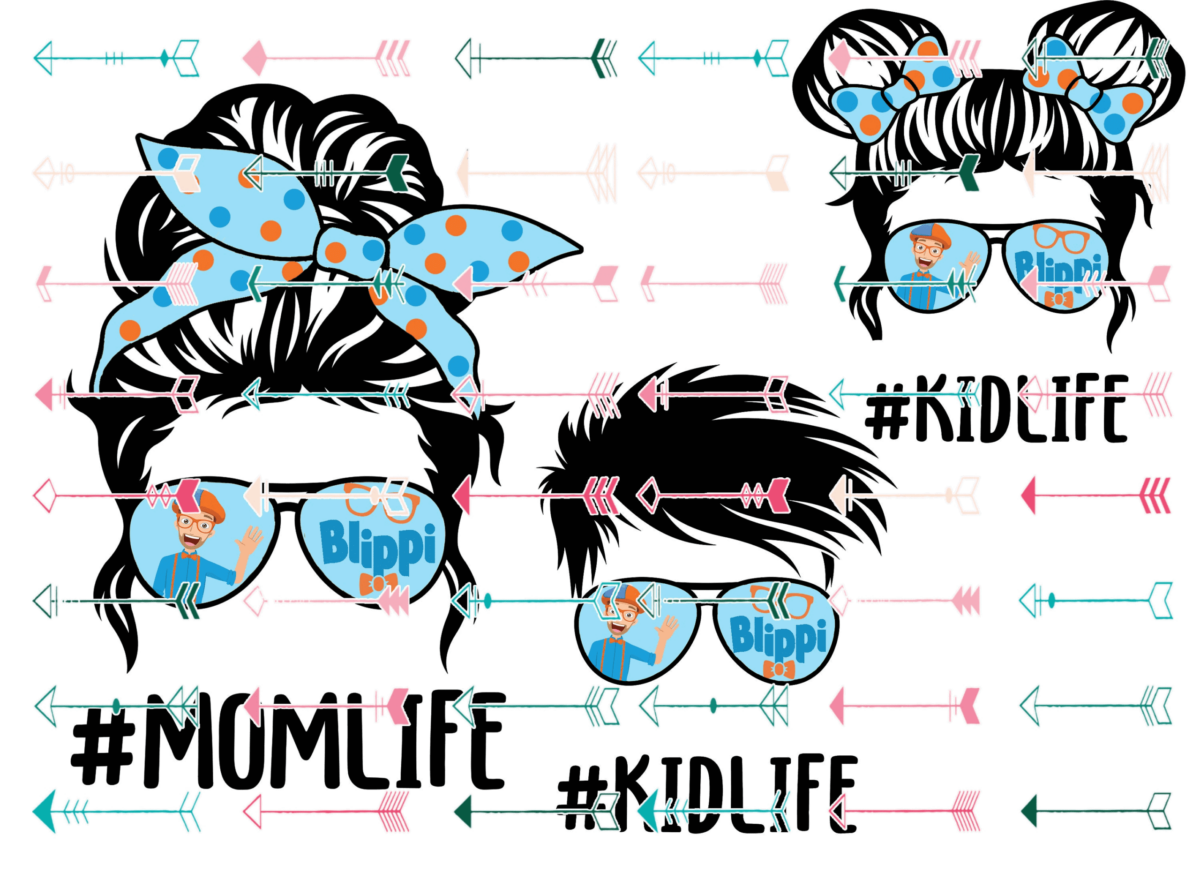 Blippi Family Bundle Digital Download Png File, Trending Bundle Svg