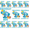 Blues Clues Birthday Svg Blue Dog Family Svg Blue Dog Bundle Jyzy0 100x100