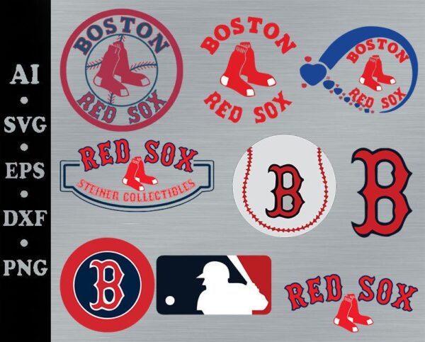 Boston Red Sox Svg. Boston Red Sox Bundle Svg. Mlb Bundle Svg. Boston