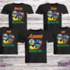 Bundle 5 Personalized With Any Name Nerf Iron On Transfer