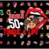 Bundle 50+ Rolling Stone Tongue And Lips Digital Png