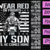 Bundle I Wear Red Red On Fridays For My Son Until He Comes Home Svg Taqoy 100x100